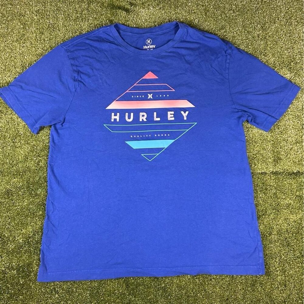Hurley Men's Blue T-shirt